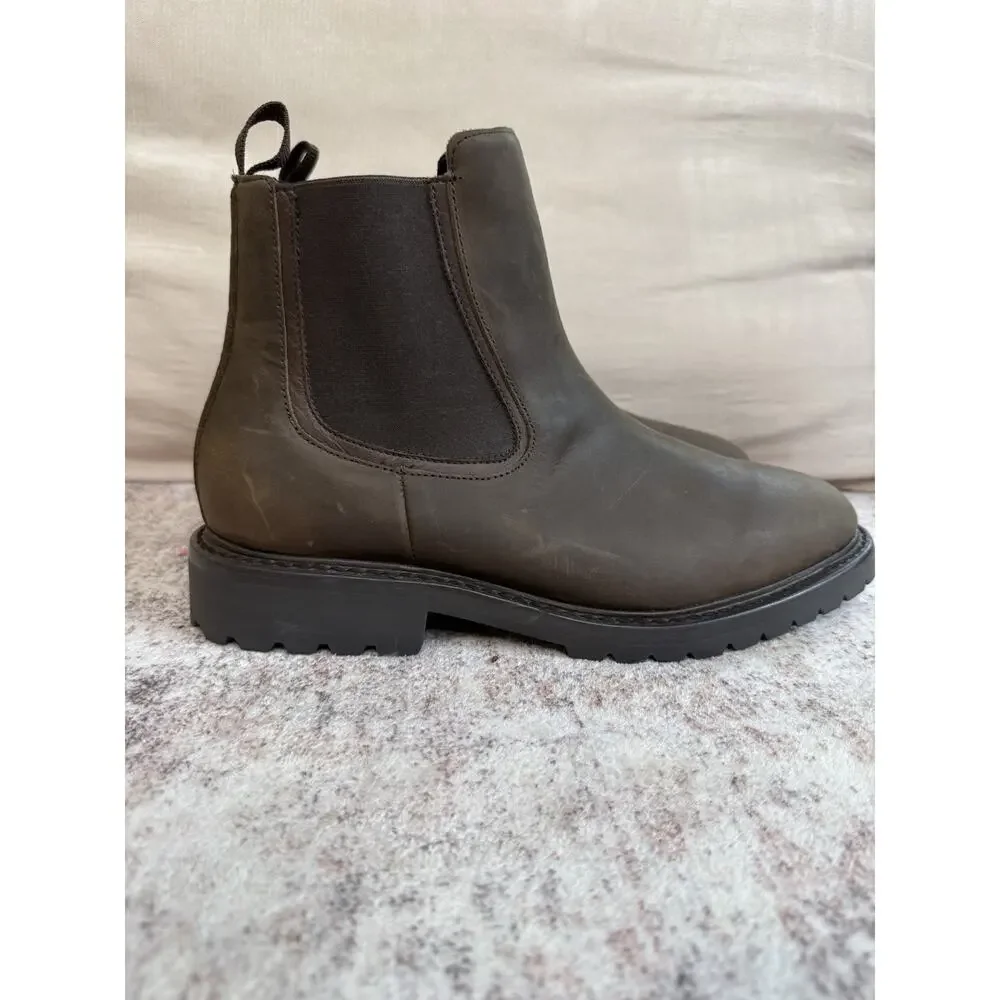 Thursday Boot Co. Legend Chelsea Boots Brown Leather Men's Size 11 Wide Heritage